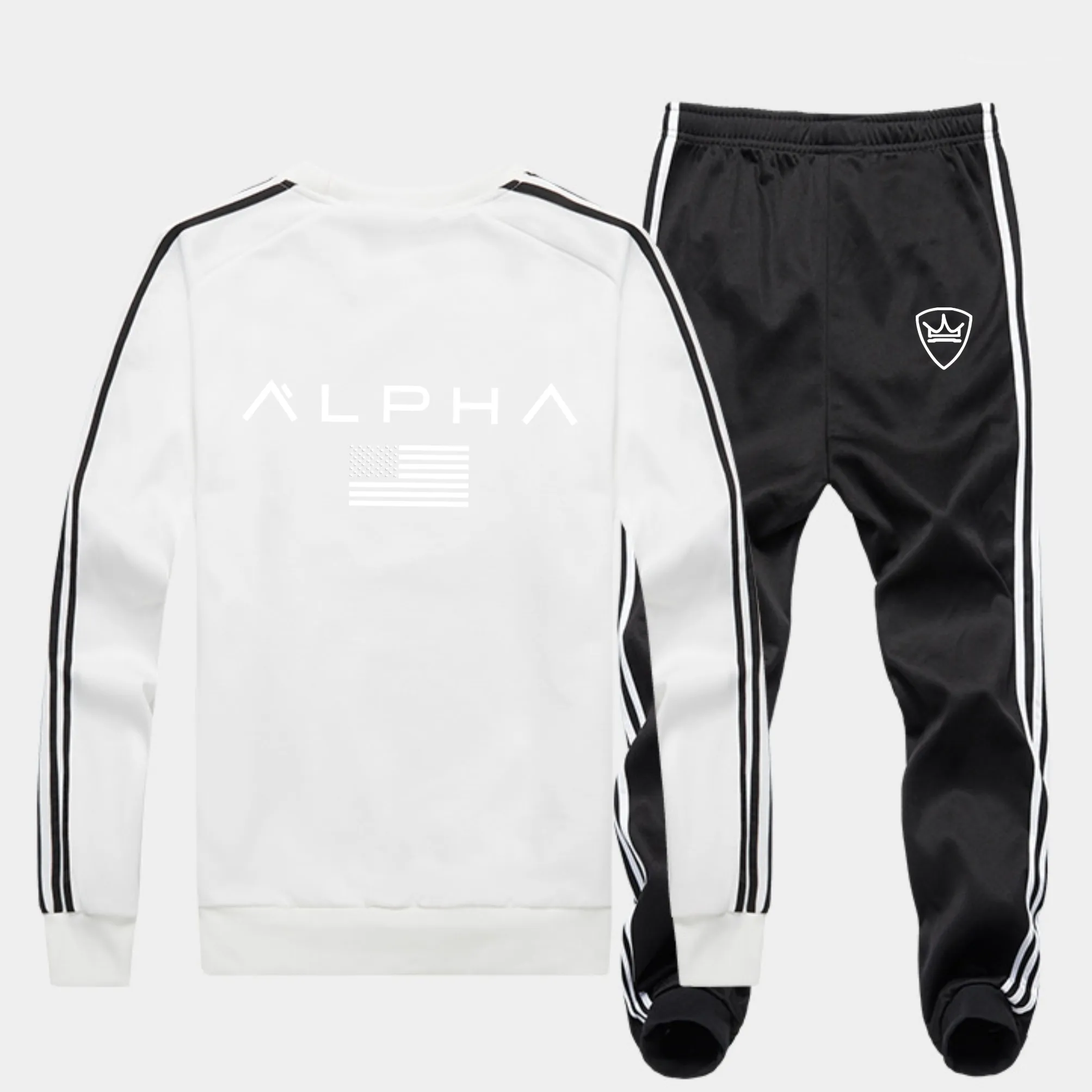 Новинка 2020 спортивный костюм плотная спортивная одежда набор для бега рубашка +