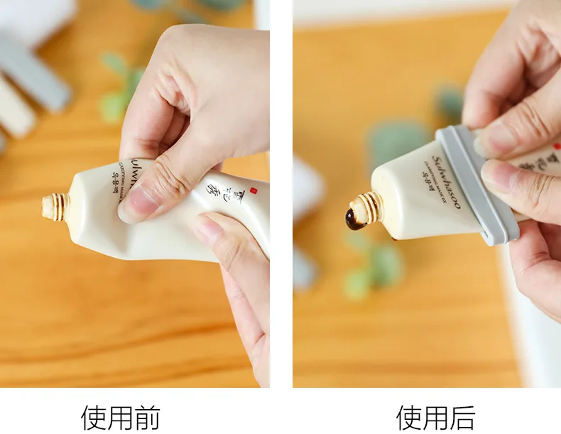 

3 Pcs Multipurpose Squeeze Ease Tube Squeezer Toothpaste Clip Random Color