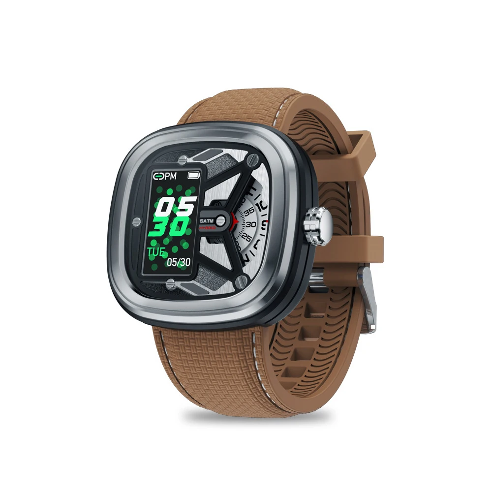 Health Manage Hybrid 2 Dual Smartwatch пульсометр кровяное давление монитор здоровья 50 м