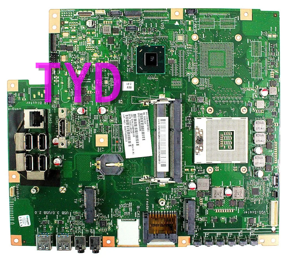 

Материнская плата для ноутбука Toshiba LX835 AIO V000298080 6050A2507201 PGA989 DDR3 HM76 100%, полностью протестирована