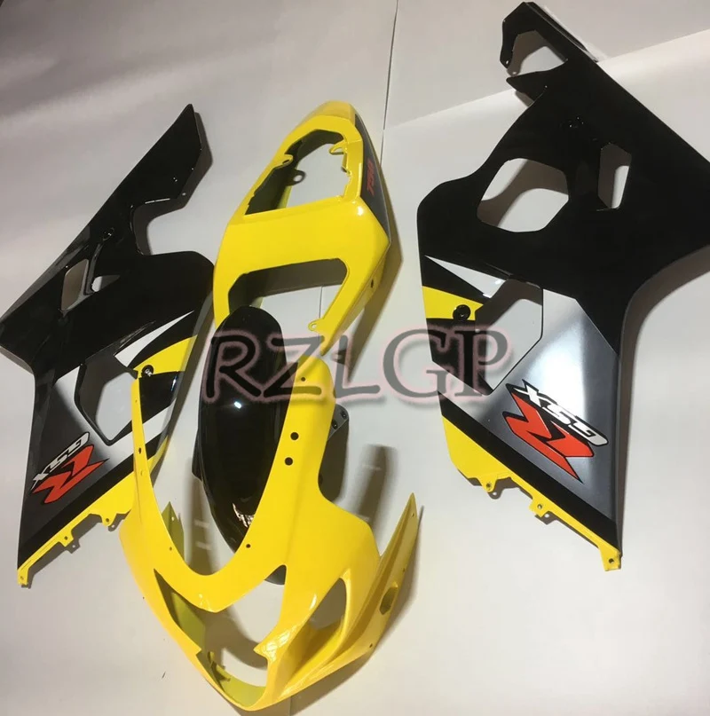 

for Motorcycle ABS Plastic Injection Fairing Kit Bodywork Yellow Black for CBR1000RR 2004 2005 HONDA faring injection good