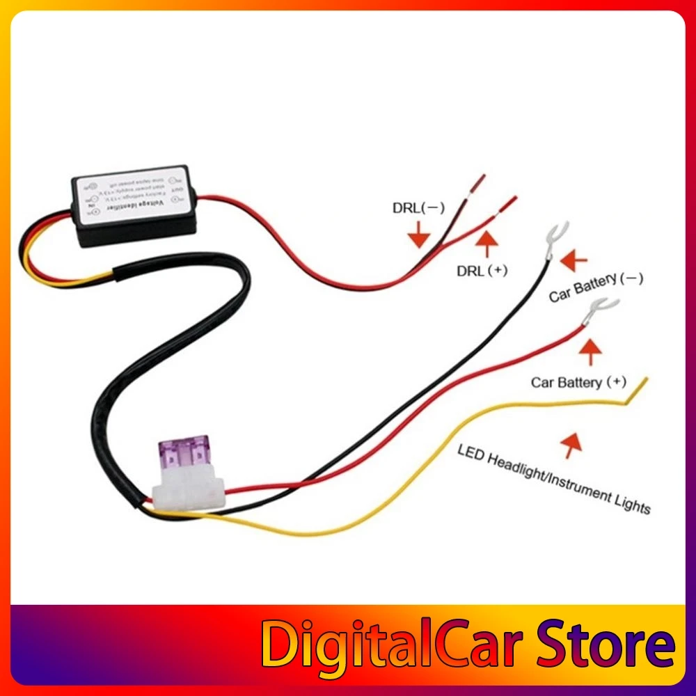 

Автомобильные фары дневного света светильник контроллеры интеллигентая (ый) светодиодный задержки контроллеры время задержки диммер моду...