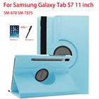 Вращающийся на 360 градусов смарт-чехол для Samsung Galaxy Tab S7 11 дюймов