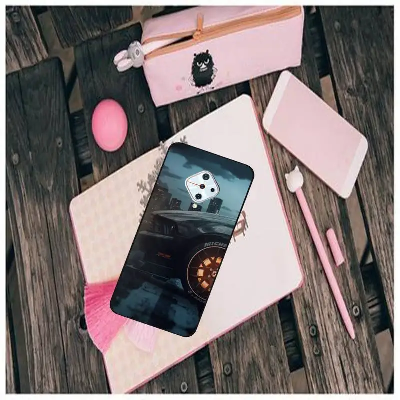

LJHYDFCNB Coque Cool Sports Car Design Phone Case For Vivo X9 9s 20 Plus Y97 83 75 71 69 V15 V17 V5 S