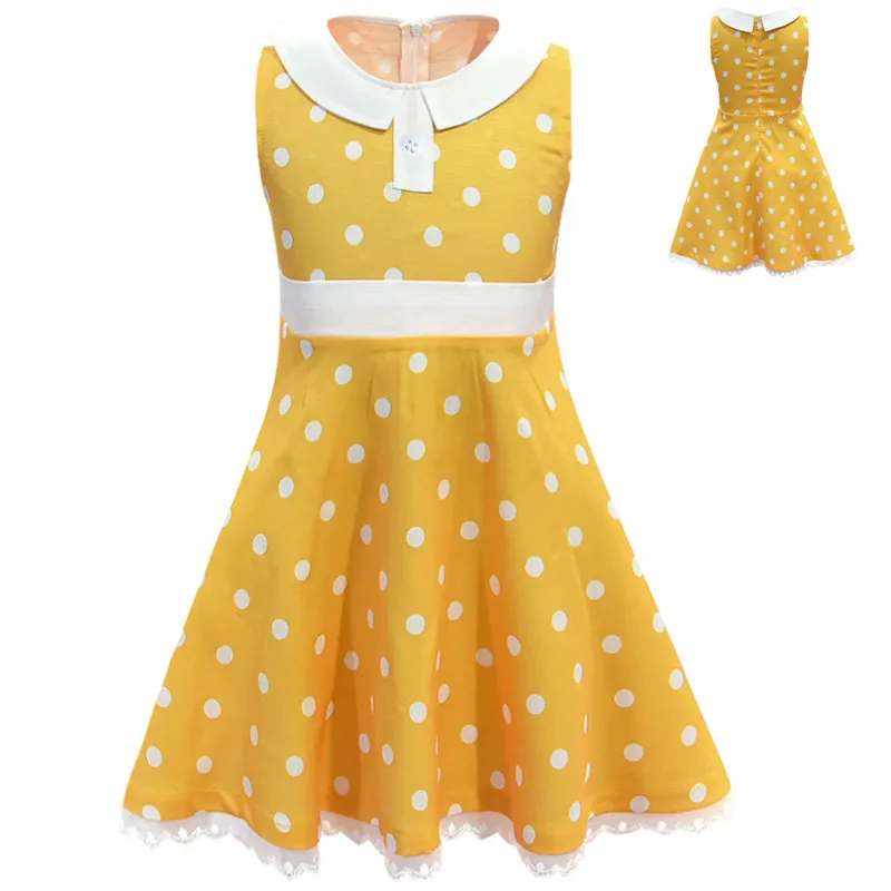 Игрушка из фильма История 4 Gabby Желтый платье Wave Point Косплэй костюм костюмы на