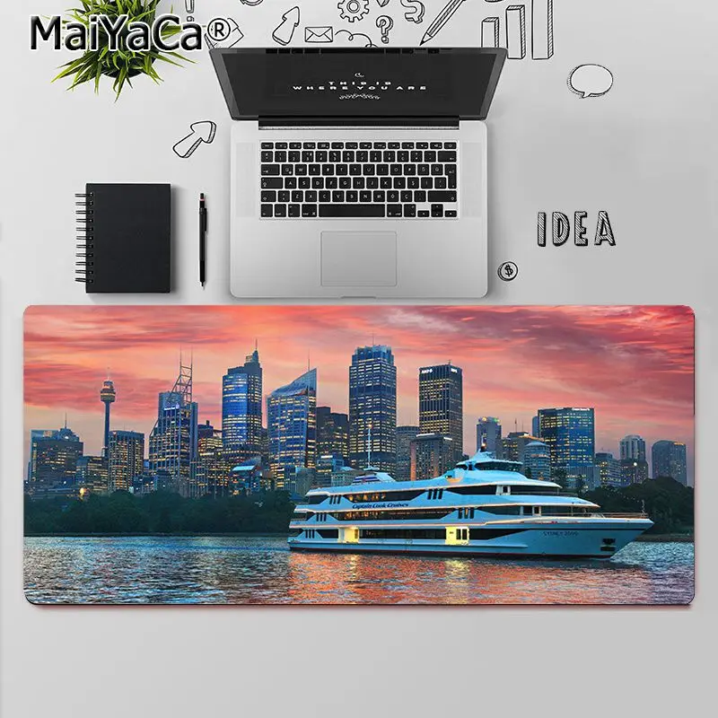 

MaiYaCa Top Quality Sydney Office Mice Gamer Soft Mouse Pad Free Shipping Large Mouse Pad Keyboards Mat