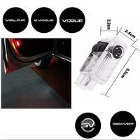 2pcs led projector lamp car door welcome light car accessories for range rover evoque freelander discovery 34 executive edition