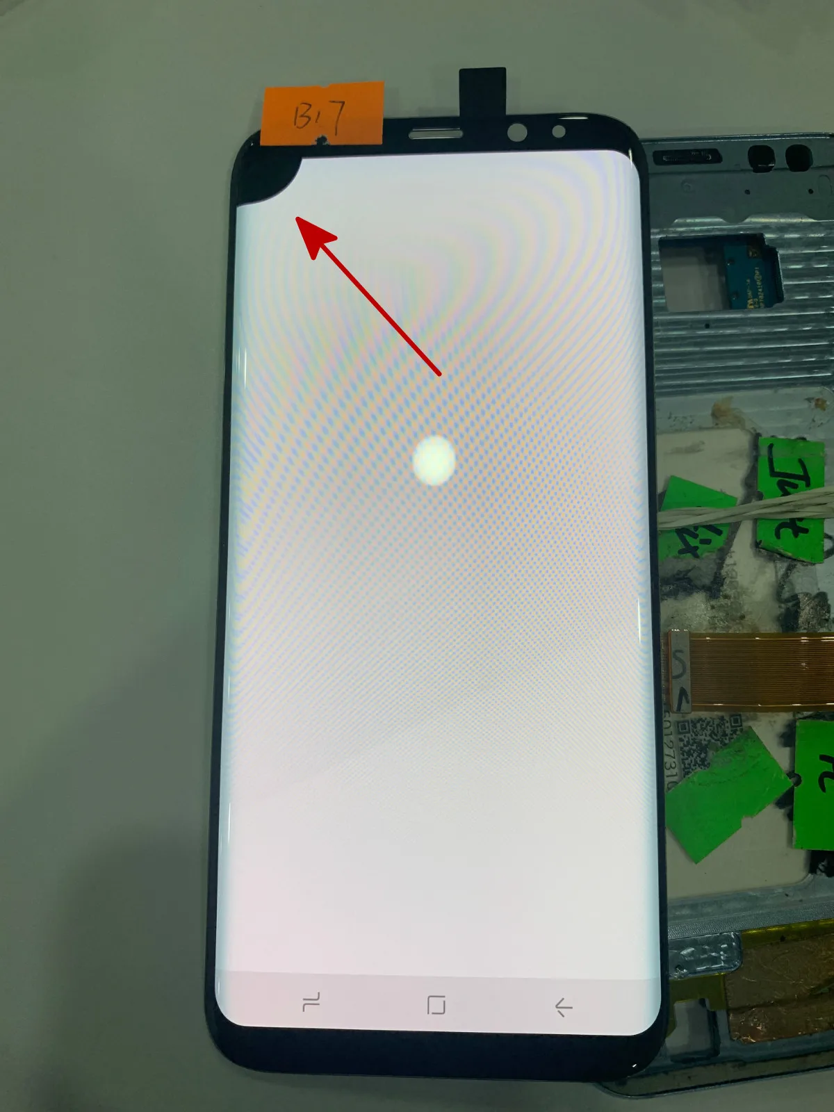 Super AMOLED для samsung Galaxy S8 plus S8+ G955 G955F g955u S8plus дефект ЖК-дисплей с сенсорным экраном дигитайзер 6,2''