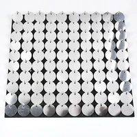 50pcs 30cm30cm background board with 30mm pet sequins for diy wedding birthday party backdrops stage decorative plate panels