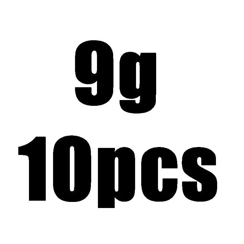 10 PSC/Lot New High Quality 1.5g/2g/3.5g/5g/7g/10g/14g/16g Lead Head Hook Jig Bait Fishing Hooks For Soft Lure Fishing Tackle - Цвет: 9g