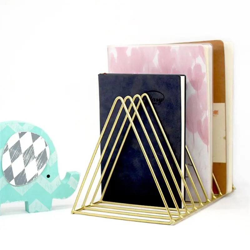 

Solid 9 Grid File Storage Shelf Book Stand Desktop Nordic Wrought Iron File Book Holder Office Desk Storage Book Organizer Handy