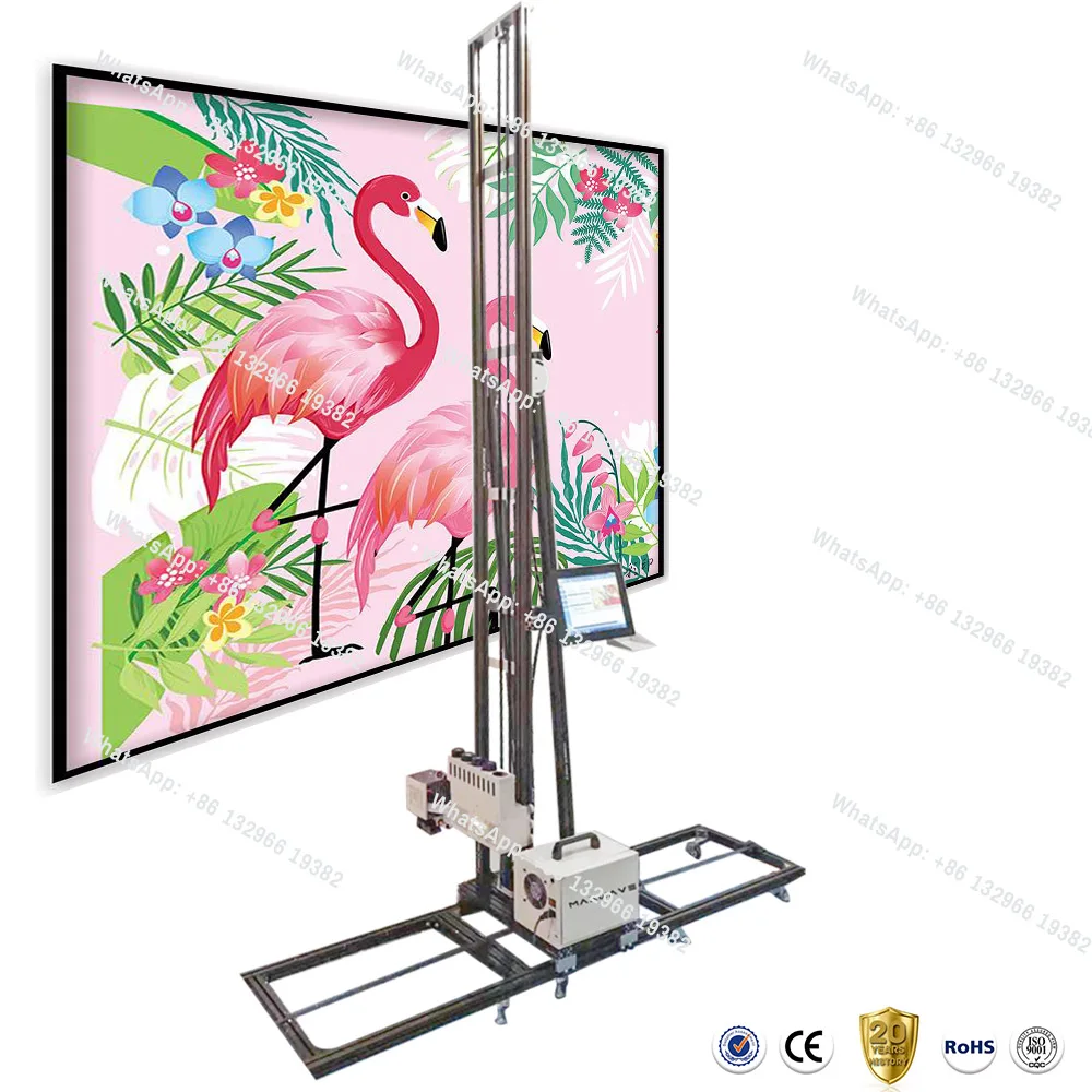 Лидер продаж маленький УФ планшетный принтер цифровой для печати на стенах и