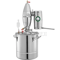 home stainless steel winemaking tools laboratory distilled water white wine machining center utensils 50l distillation equipment