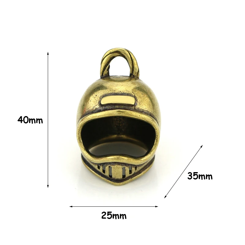 Винтажные медные Классические Подвески для мотоциклетного шлема ювелирные
