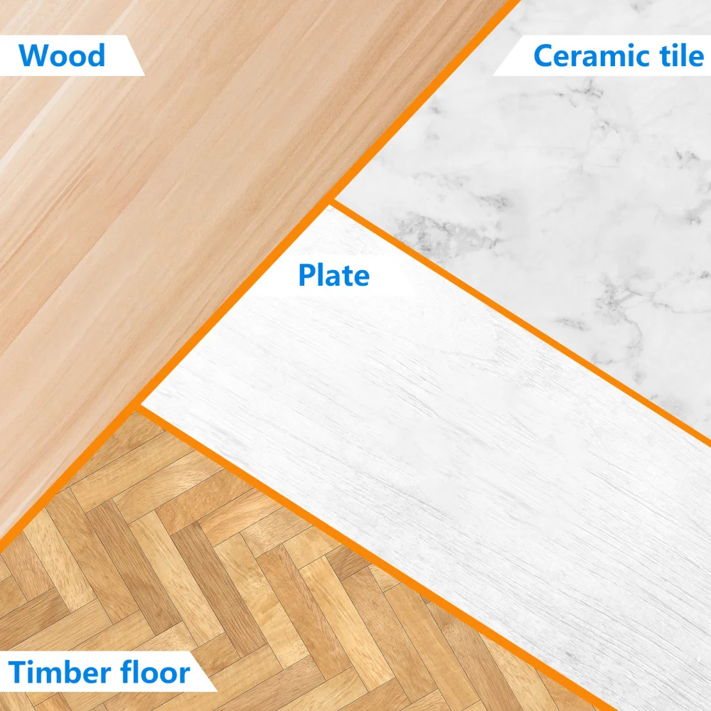 

16pcs Square Caster Cups Anti-Sliding Floor Protectors Furniture Stoppers