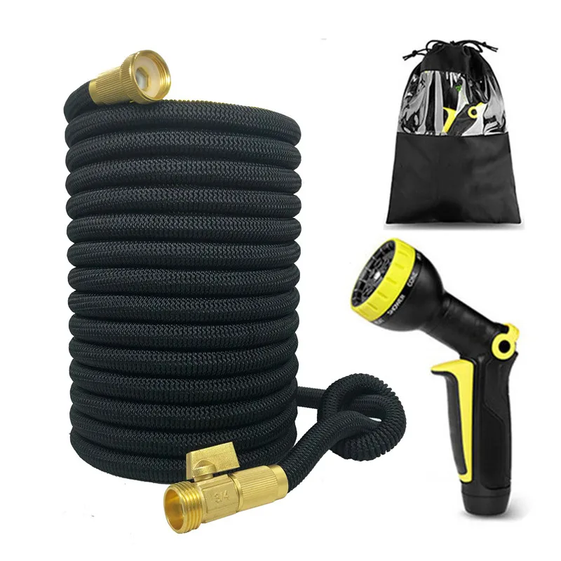 Расширяемый садовый волшебный гибкий шланг высокого давления водяной для