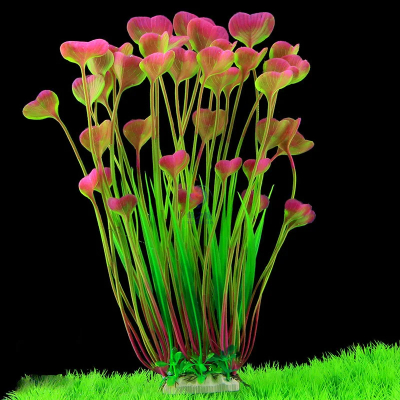 

1Pcs Underwater Artificial Aquatic Plant Aquarium Fish Tank Green Glass Decor