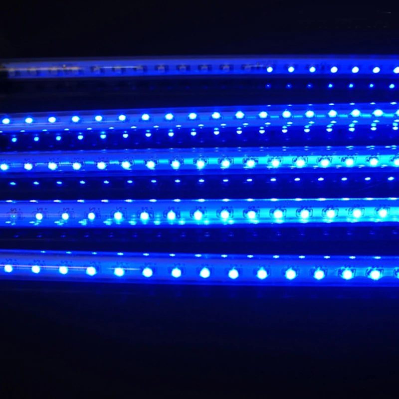 Светодиодная гирлянда метеоритный дождь 8 трубок 20/30/50 см | Лампы и освещение