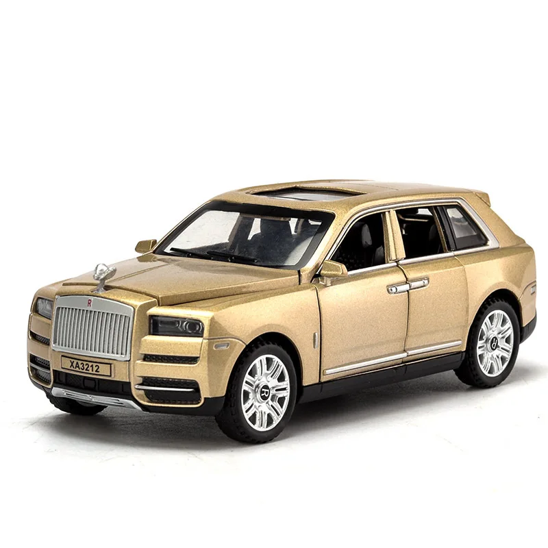 1:32 модель автомобиля сплав симулятор звук и светильник выдвижной внедорожник