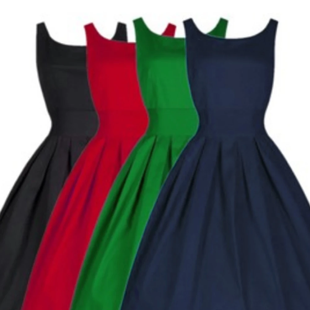 

Осеннее женское вечернее платье, элегантное красное черное винтажное платье в стиле пинап, ретро, рокабилли, 50-60-е, с поясом, для сексуальный ...