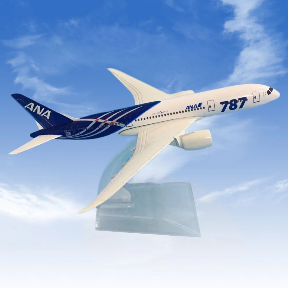 1/400 Япония воздуха Ана авиалинии Боинг B787 8 Diecast самолет модель игрушки для детей