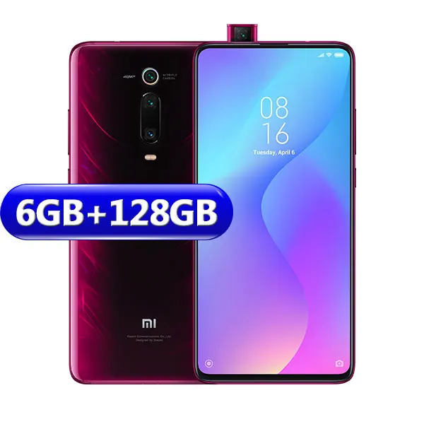 128GB RED Глобальная версия Xiaomi mi 9T(Red mi K20) 6GB 128GB Смартфон Snapdragon 730 48MP задняя камера всплывающая фронтальная камера - Цвет: 128GB RED