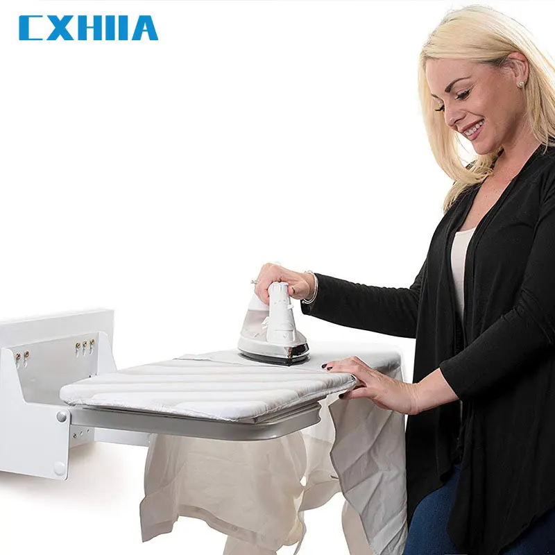 cxhiia home furniture wardrobe kitchen cabinet shelf closet built in lateral pull out drawer mount folding ironing board free global shipping