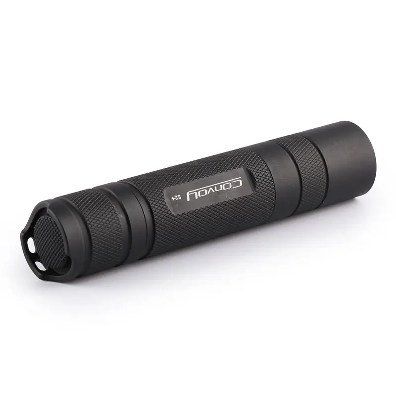 Конвой S2 + с Cree XML2 T6 U2 светодиодная вспышка светильник EDC фонарь черный Фонари