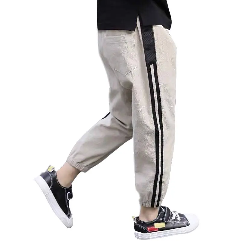 Детские штаны для мальчиков брюки одежда 2020 Новые популярные повседневные