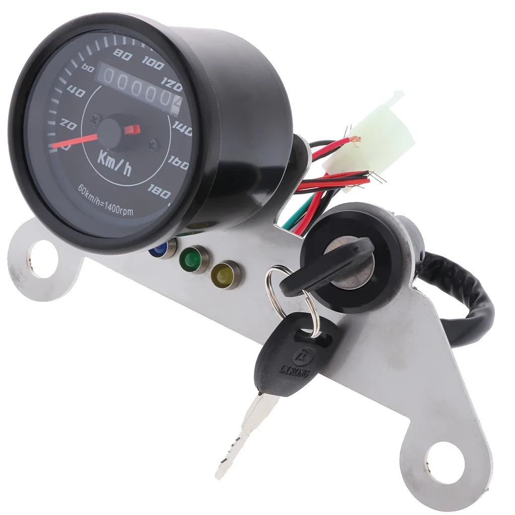 Motorcycle LED Digital Odometer Speedometer Tachometer Gauge Turn | Автомобили и мотоциклы