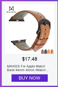 MAIKES, Миланская петля, ремешок для Apple Watch, 4, 44 мм, металлический ремешок для часов Apple Watch, 42 мм, ремешок из нержавеющей стали iwatch, 40 мм, 38 мм