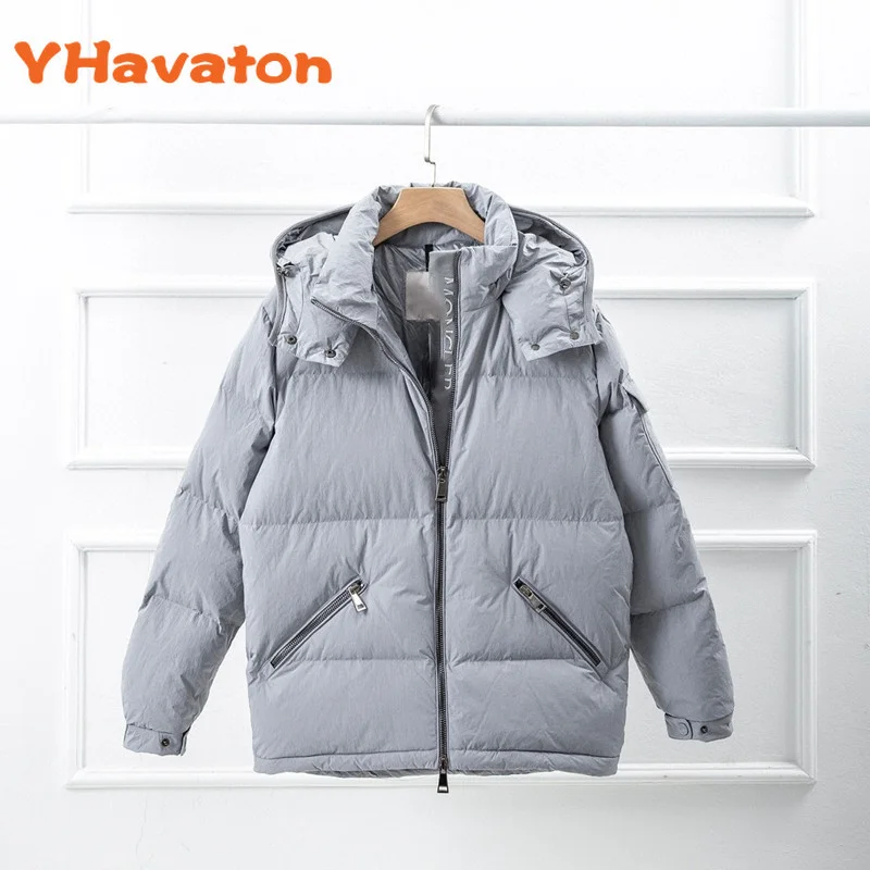 

Роскошная брендовая Новинка 2022, короткая зимняя куртка, женская теплая пуховая куртка с капюшоном, парки, Женская Повседневная Свободная ве...