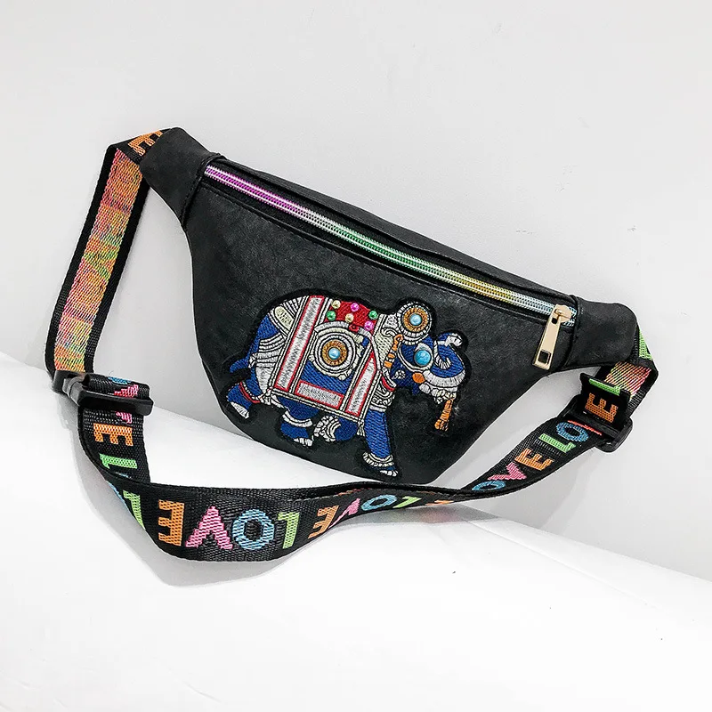 Новая мода и южнокорейский вариант нашивкой в виде слона один pocketsfemale