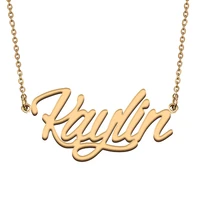 kaylin custom name necklace customized pendant choker personalized jewelry gift for women girls friend christmas present