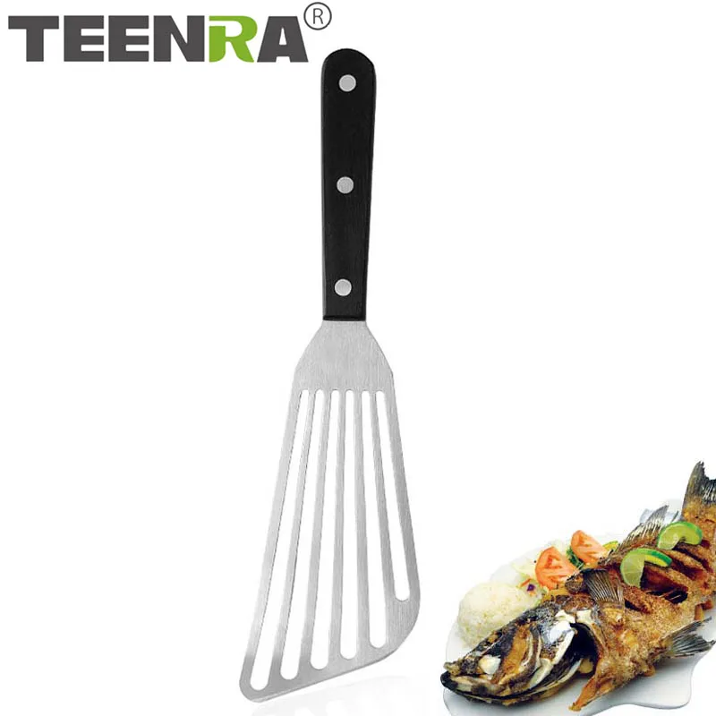TEENRA инструменты для приготовления барбекю шпатель жарки кухонный стейк жареная