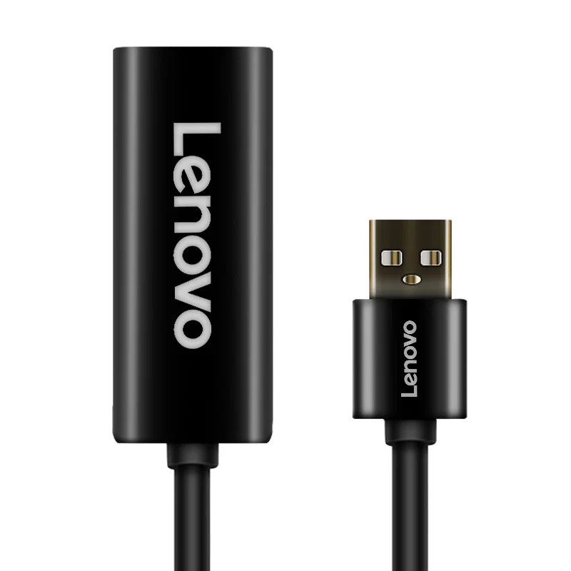 Lenovo USB к RJ45 100M Ethernet Проводная сетевая карта для настольного компьютера ноутбука
