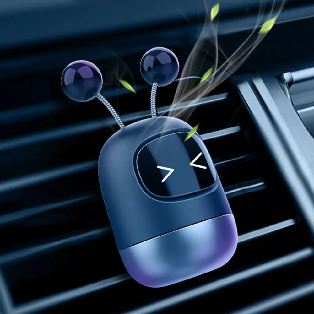 

Car Robot Outlet Aromatherapy Air Conditioning Perfume Clip Easy To Install Air Fresher For Car Diffuser Auto Decoration