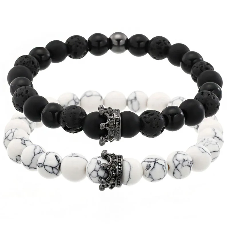 Jingzeyi горячая Распродажа модная модель взрыва натуральный белый вулканический