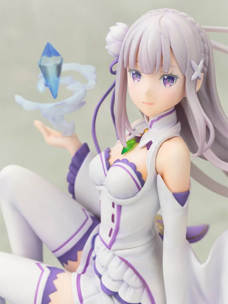 Re: жизнь в другой мир от нуля Emilia игрушечных пластиковых экшн фигурок из фигура