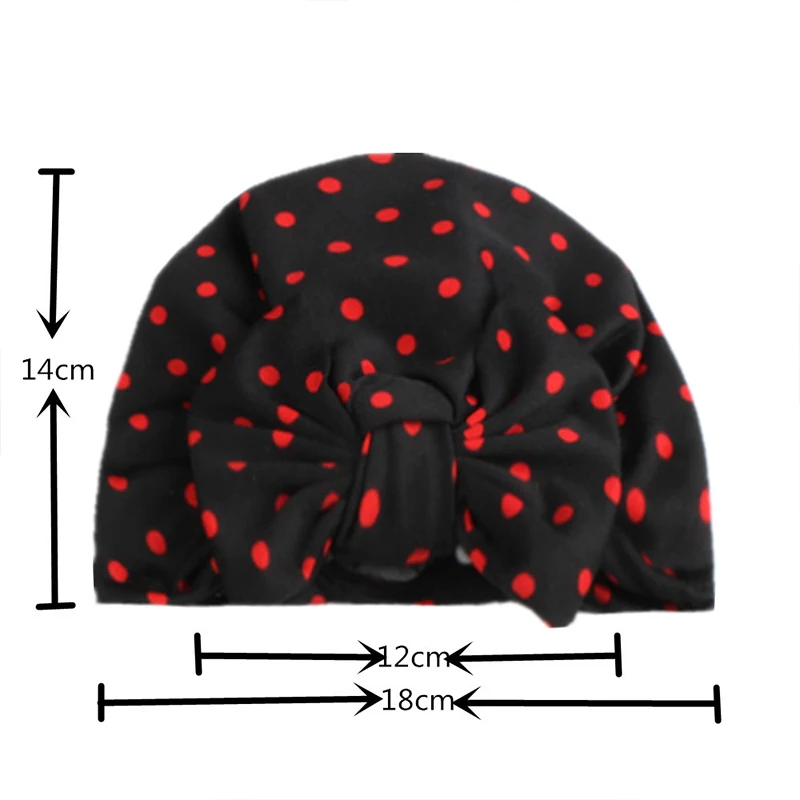 Dot Winter Hats Baby Cute Caps Beanie Warm Soft Hat For Childern Girls Boys Elasic Bonnet Hair Accessories | Детская одежда и