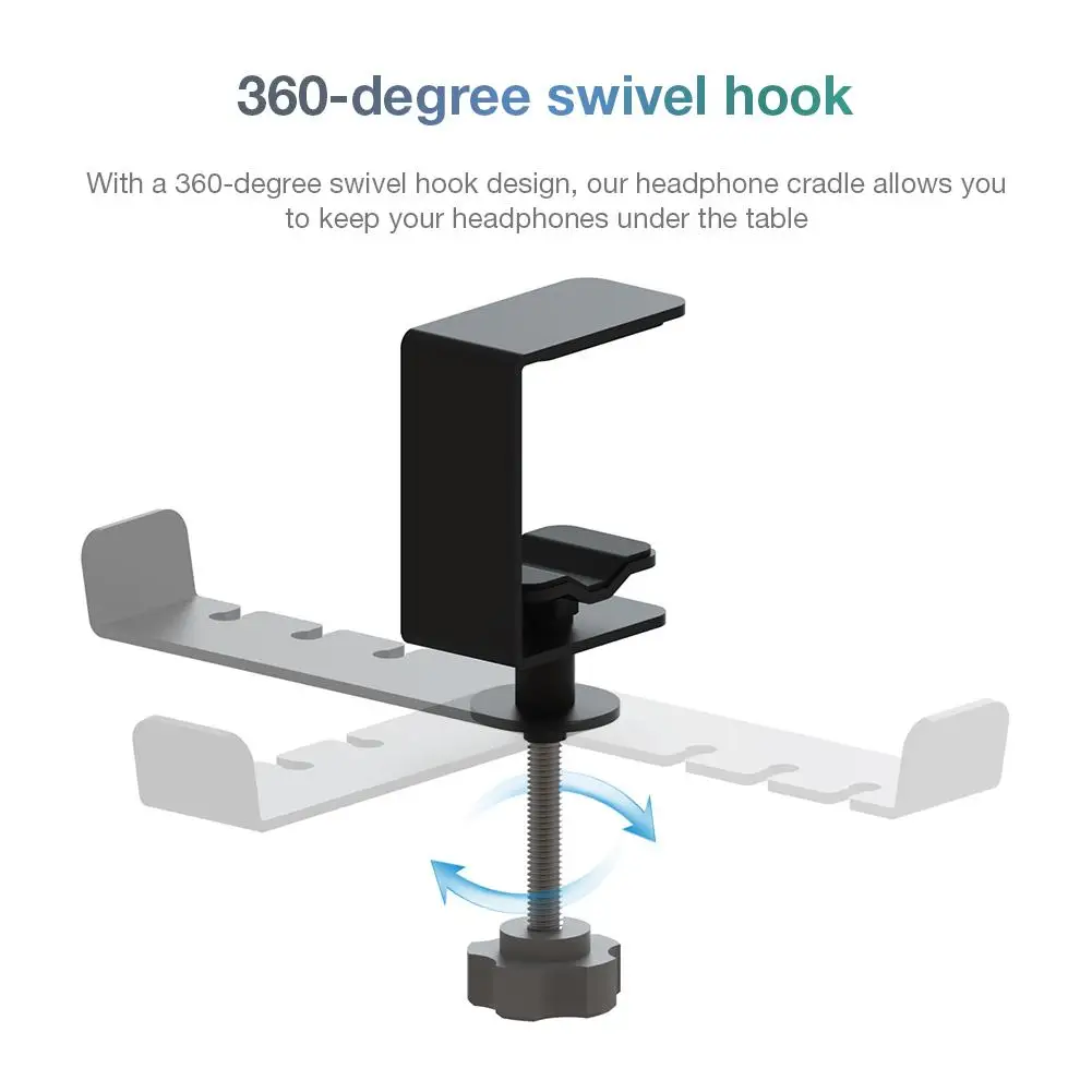 Металлический кронштейн для наушников наклейка настенный держатель гарнитуры