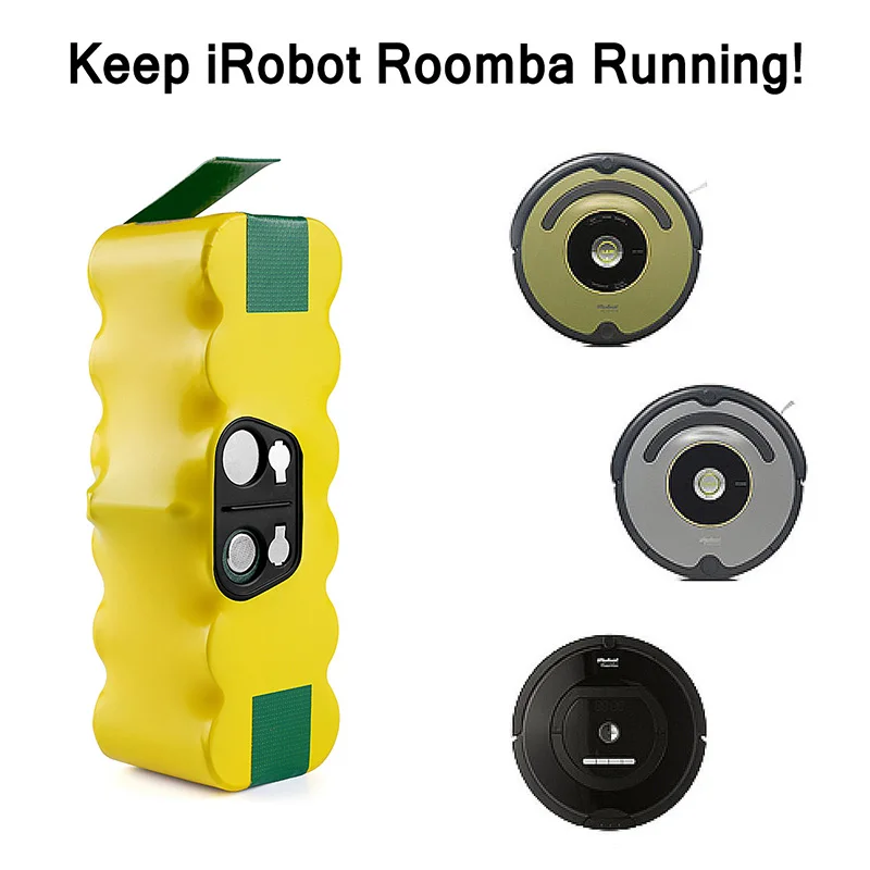 Сменные Аккумуляторы для пылесоса 14 4 V 4500mAh Ni MH аккумуляторы iRobot Roomba 500 600 700 800Series с