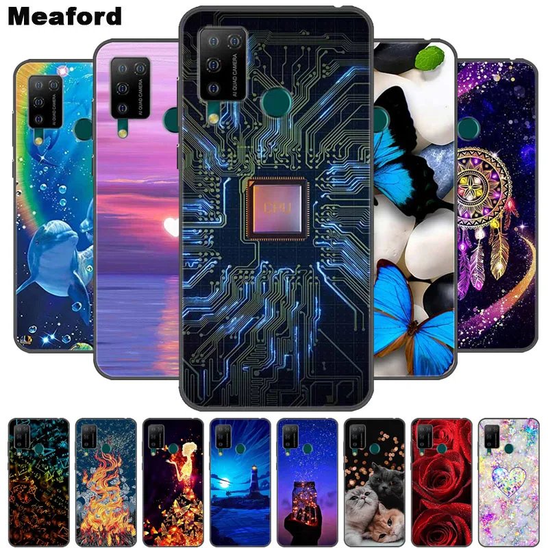 Чехол Для Doogee N20 Pro мягкий силиконовый крутой мультяшный DOOGEE N 20 задняя крышка N20Pro