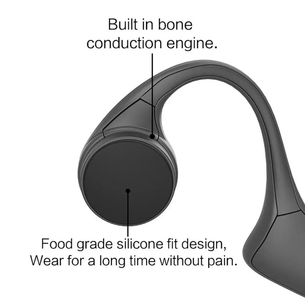 Наушники Проводная проводящая гарнитура поставляется с 8G памятью Bluetooth