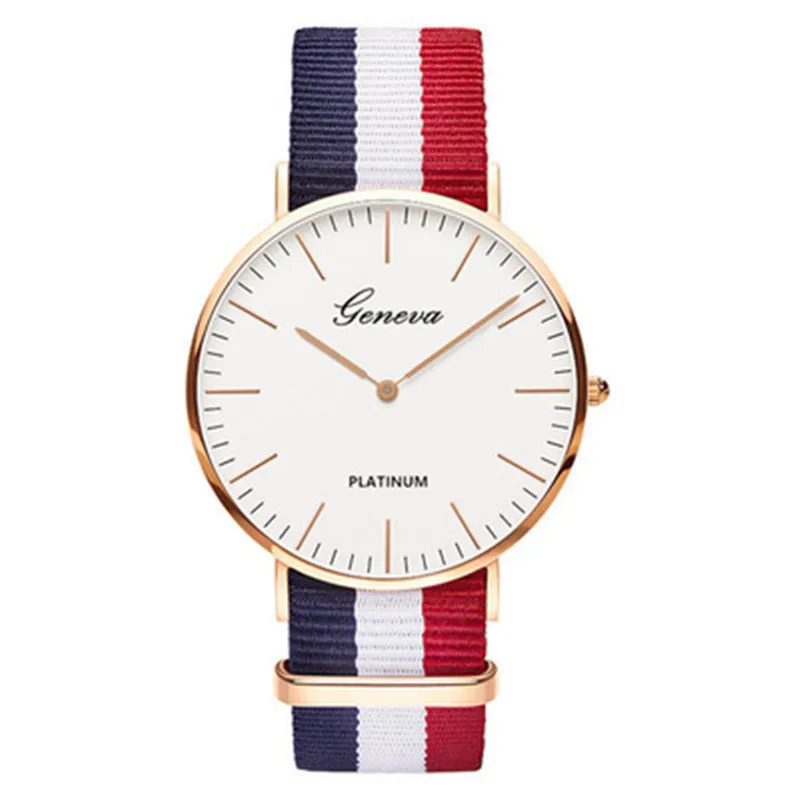 hot sale nylon strap style quartz women watch top brand watches fashion casual fashion wrist watch relojes montre femme 2018 free global shipping