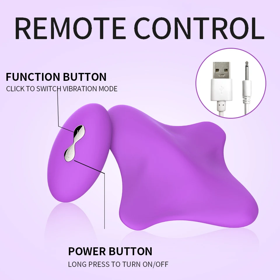 Пригодные для носки трусики вибратор с беспроводным пультом дистанционного