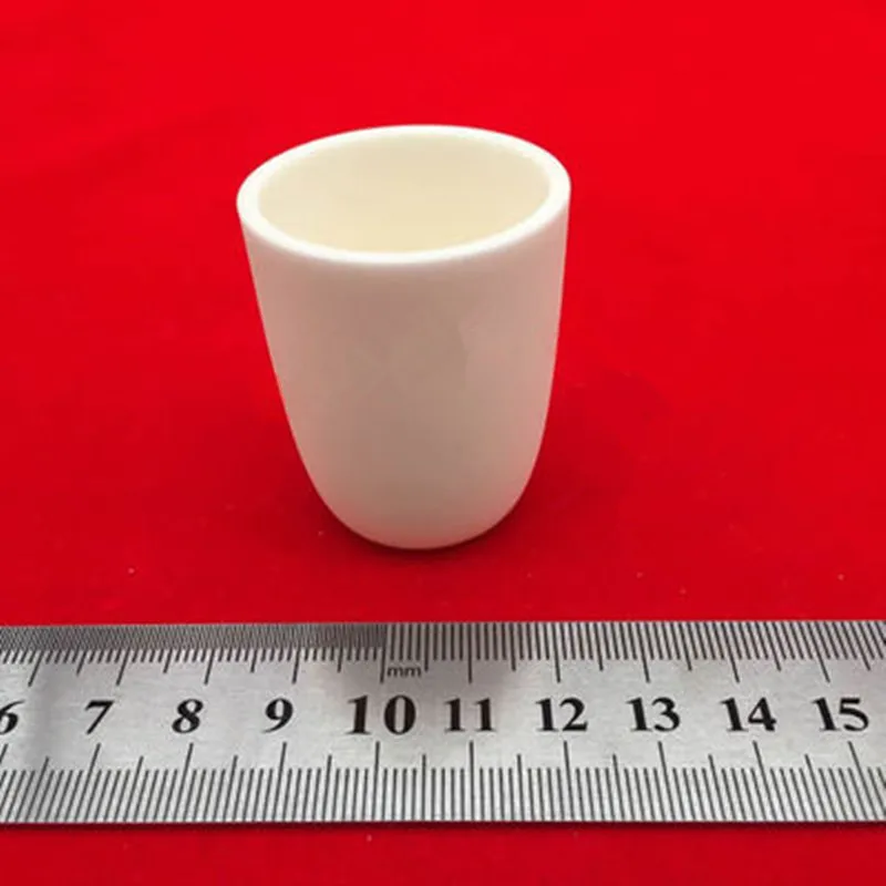 

99.3% alumina crucible/ 30ml/ 50ml/ arc shape/ corundum crucible/ Al2O3 ceramic crucible/ sintered crucible