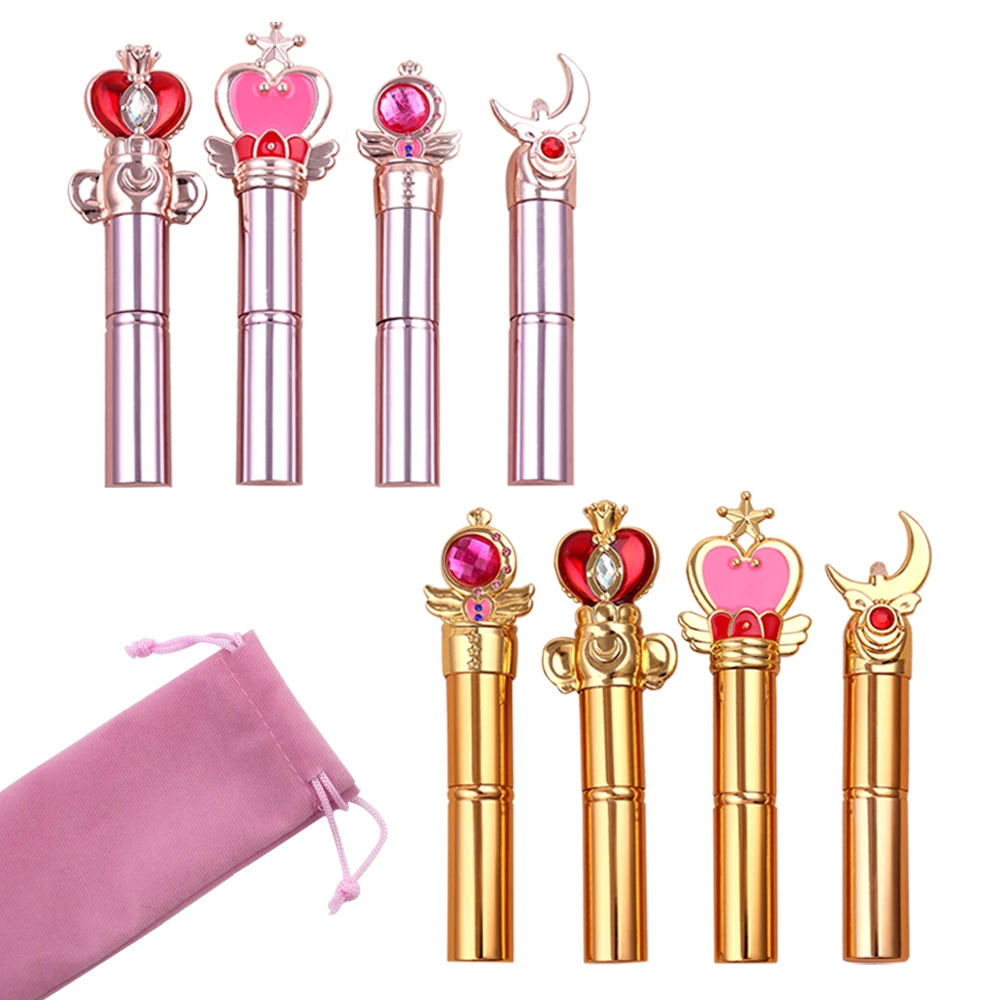 

Free Shipping Sailor Moon Telescopic/Adjustable Magic Wand Brush Eyeshadow Makeup Brushes Set Contour Blending Cosmetic Brushs