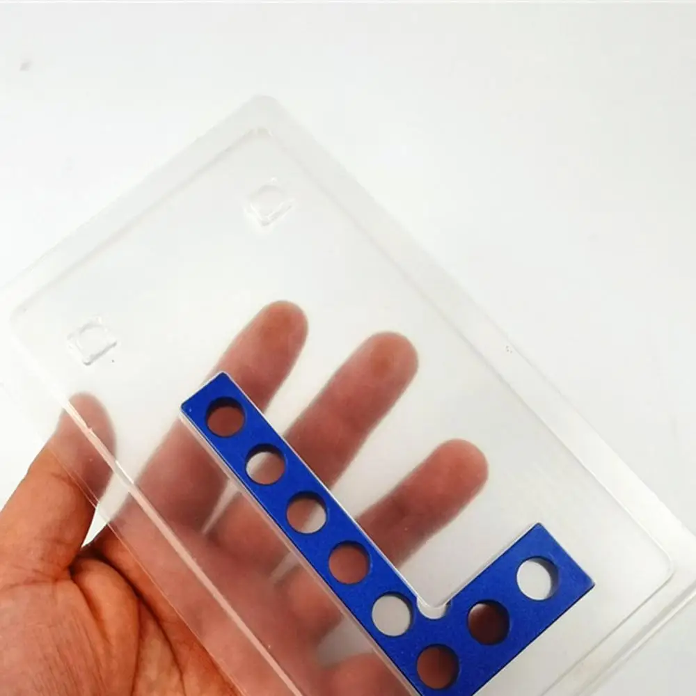 Алюминиевый квадратный линейка метрическая и дюймовая высота мерный угол L-образный столярный измерительный инструмент линия на.