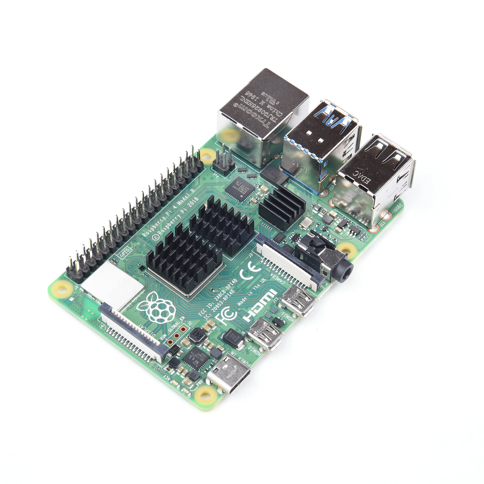 

1 - 9 Set Aluminum Heat Sink Cooling Sink Cooler HeatSink 3Pcs Kit Radiator For Raspberry Pi 4B Black